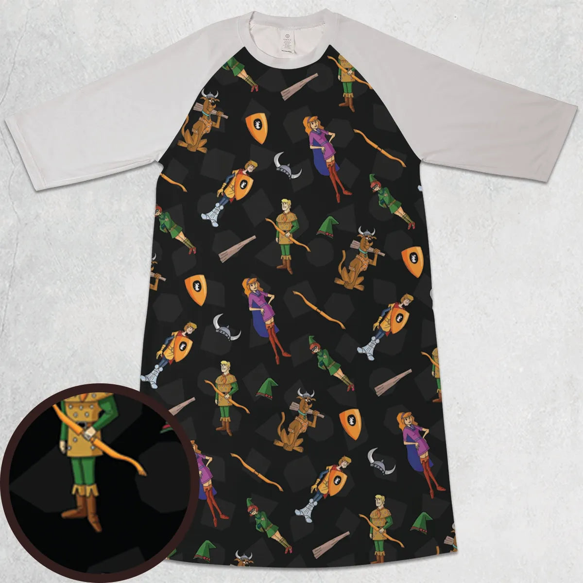3/4 Sleeve Raglan Dress - GJN7PJA6