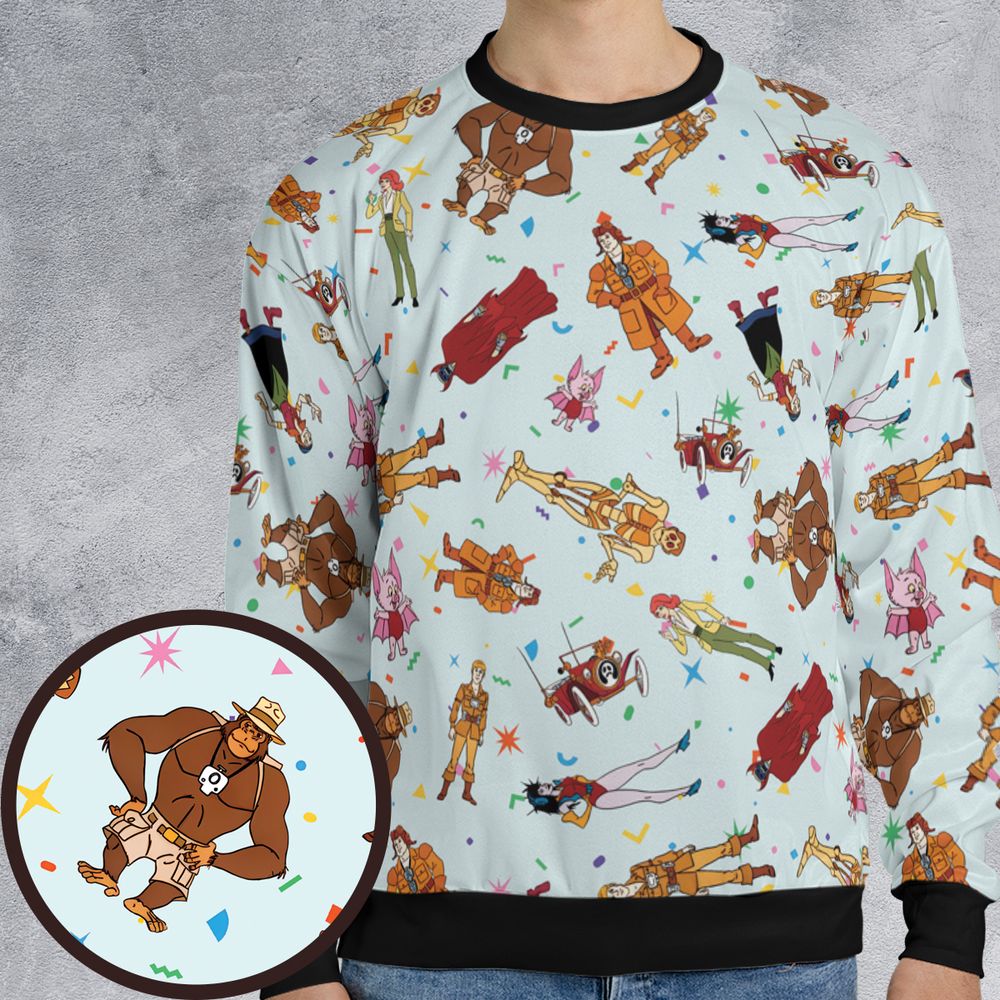 All-over Print Sweatshirt - CCBPZEA7 -  - 1