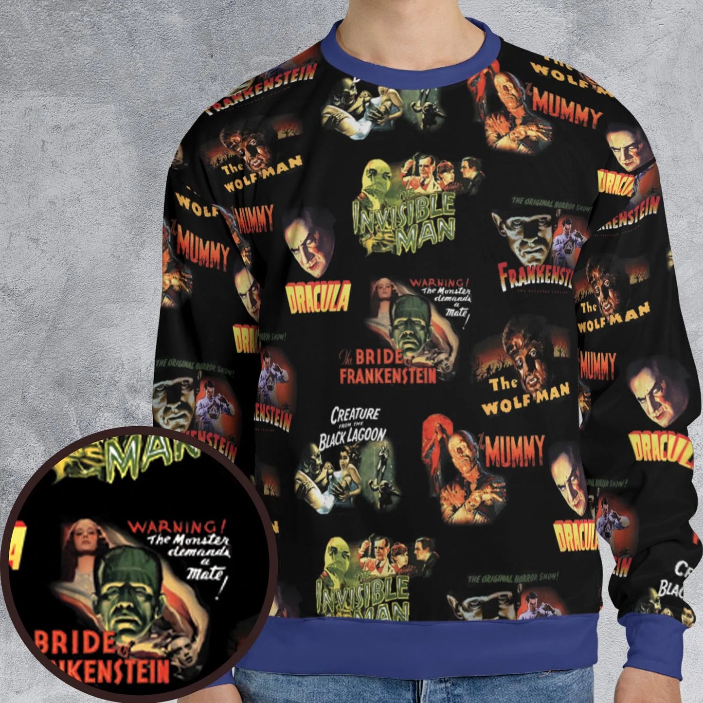 All-over Print Sweatshirt - 9GBBDNKV