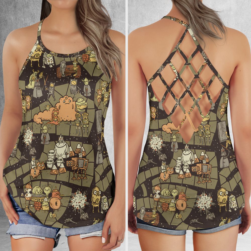 Criss Cross Tank Top - 9YWRDPMM -  - 1