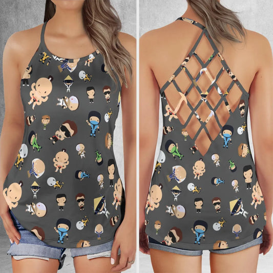Criss Cross Tank Top - YETWHY8K