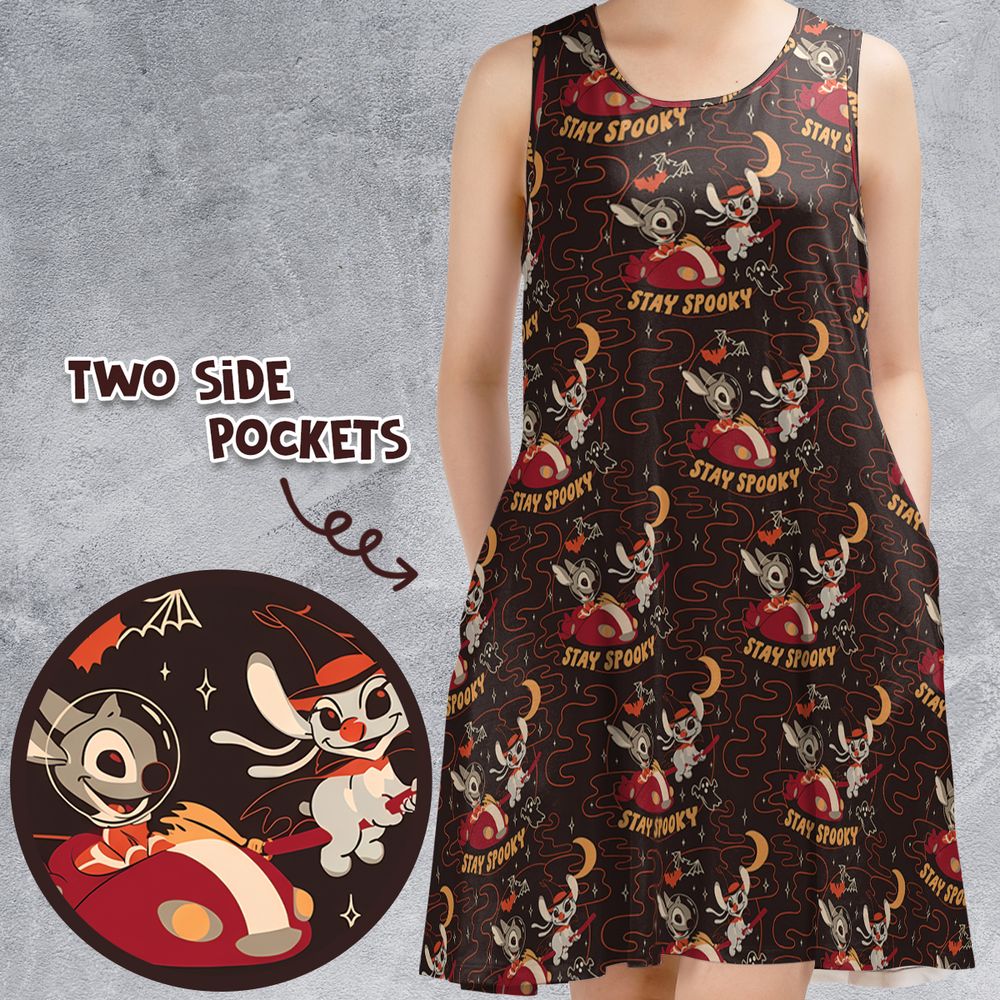 Sleeveless Dress - T9UJ3WS9 -  - 1