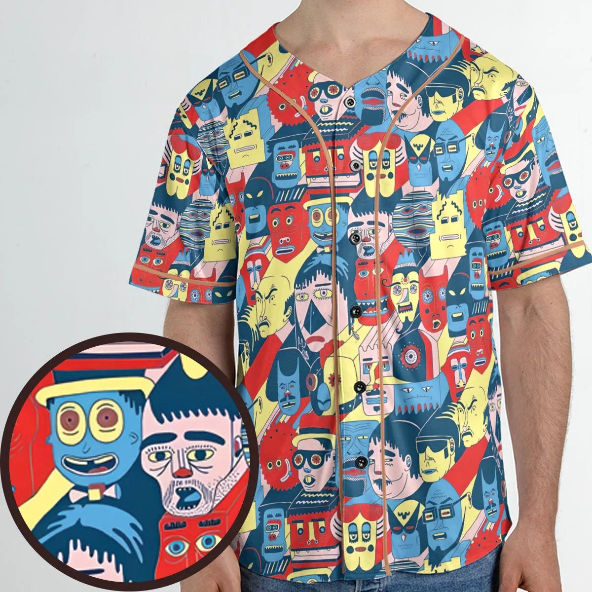Unisex Baseball Jersey - K69HL8R4
