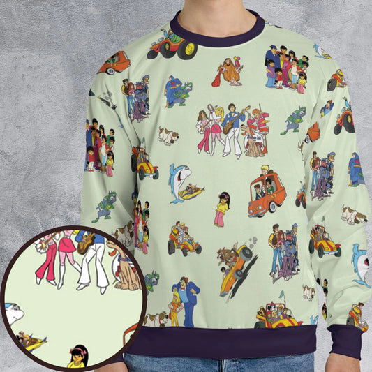 All-over Print Sweatshirt - JQQ2WD9Q
