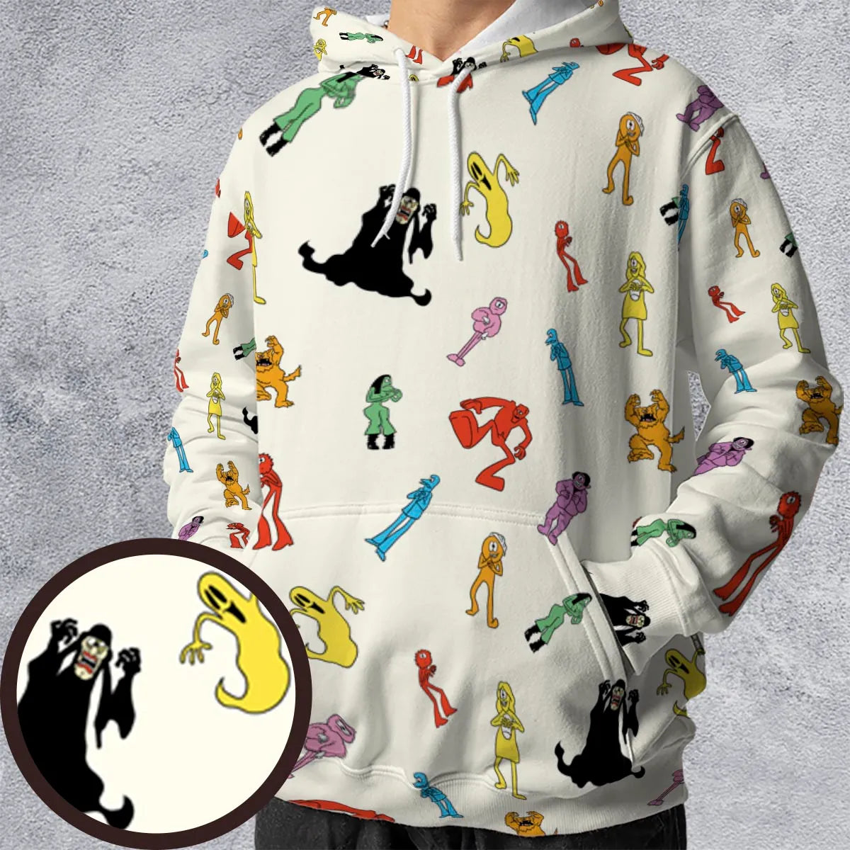 All-over Print Hoodie - VH3CDVPG