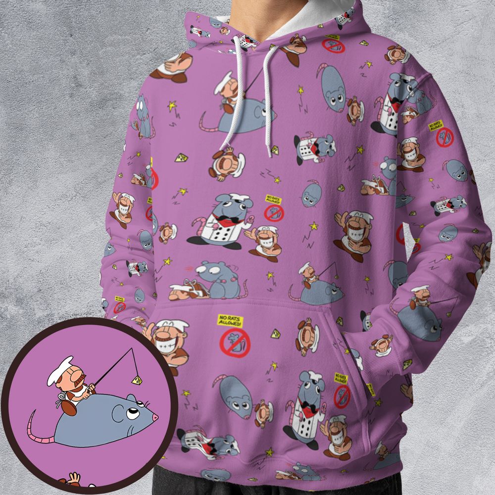 All-over Print Hoodie - L1AQSQ6B -  - 1