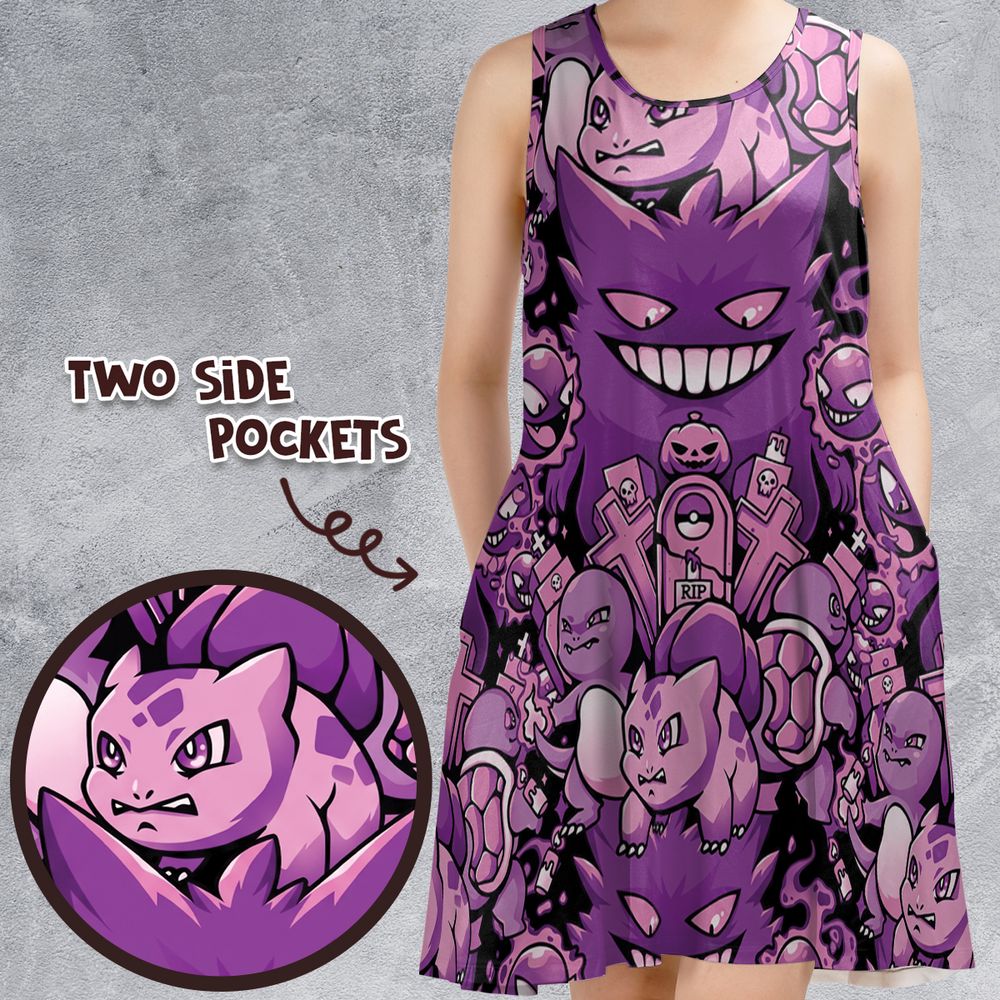 Sleeveless Dress - 3AZ2694D -  - 1