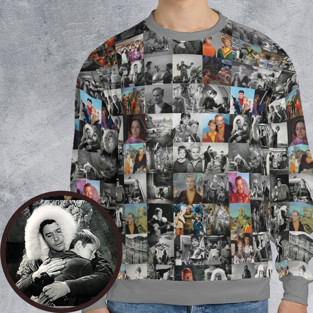 All-over Print Sweatshirt - U1CPB3Y7 -  - 1