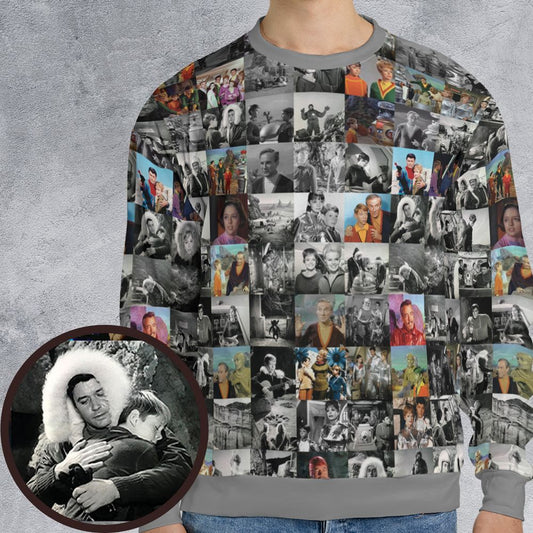 All-over Print Sweatshirt - U1CPB3Y7 -  - 1
