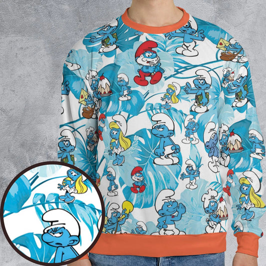 All-over Print Sweatshirt - 4URDY83B