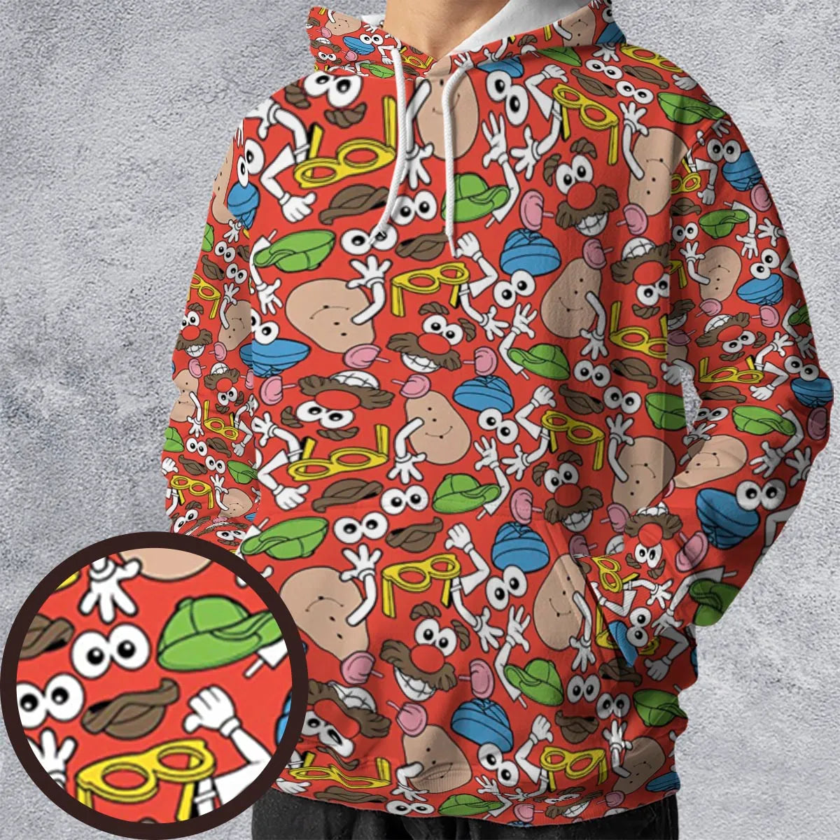 All-over Print Hoodie - J12CUAM3