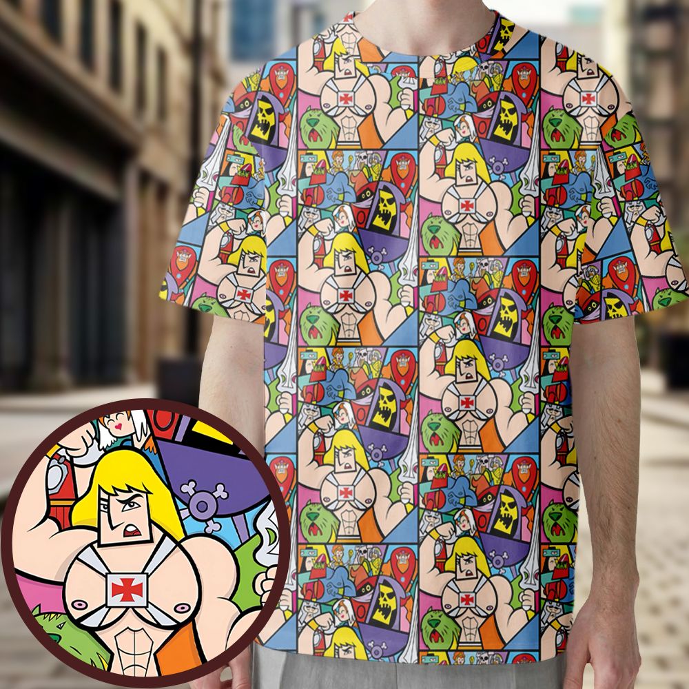 All-Over Print Unisex T-Shirt - ZABHM7KB -  - 1