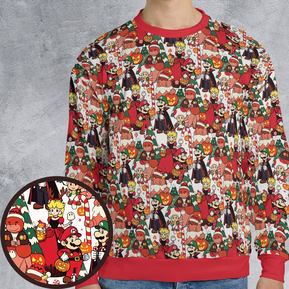 All-over Print Sweatshirt - KMPWBEZ9 -  - 1