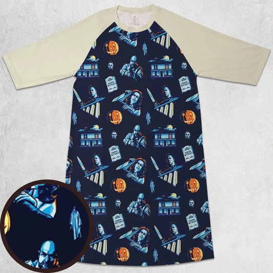 3/4 Sleeve Raglan Dress - Z6Z5SLVW
