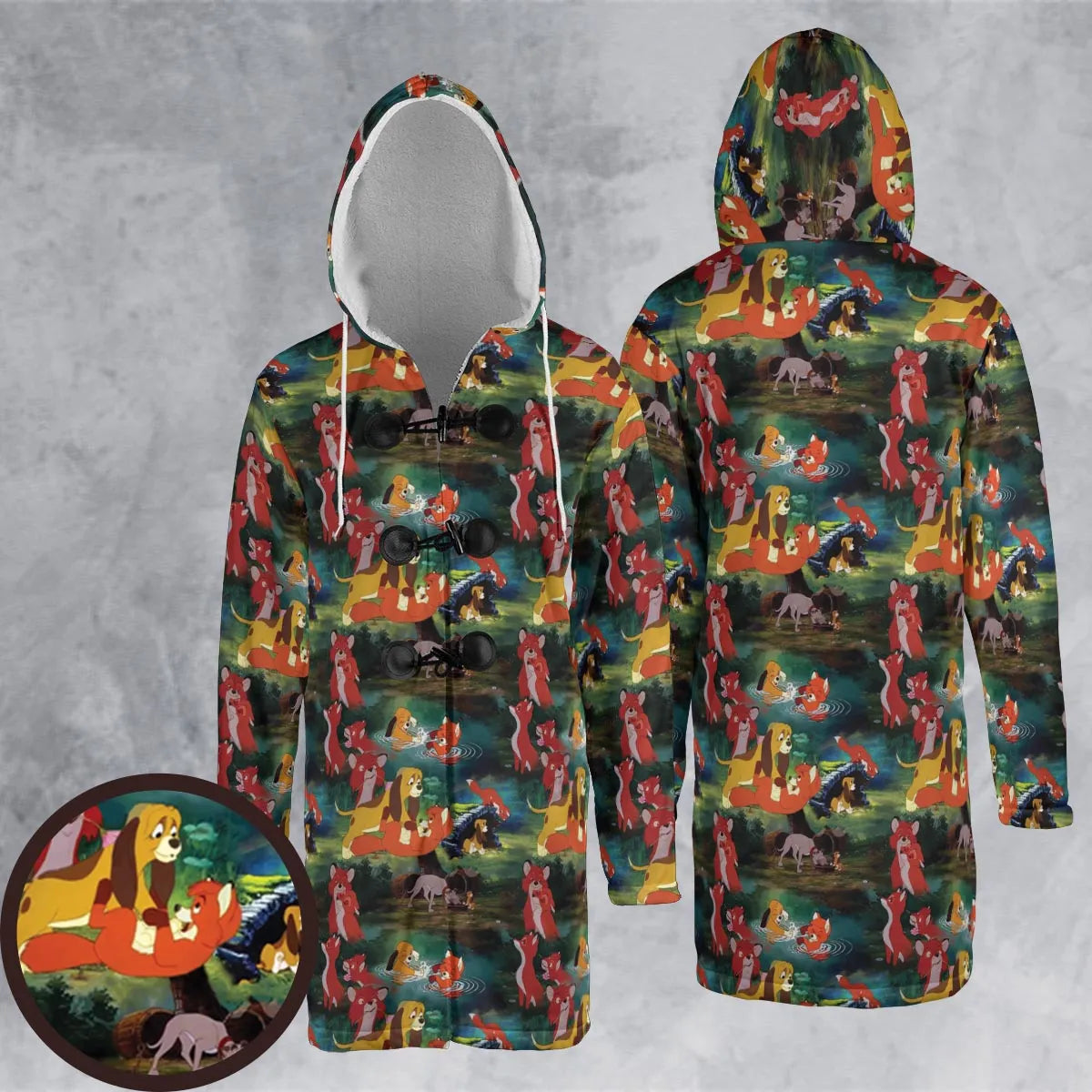 Hooded Cloak Coat - SRYVKV2S