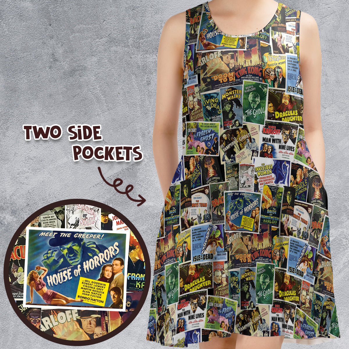 Sleeveless Dress - WU42EWDM