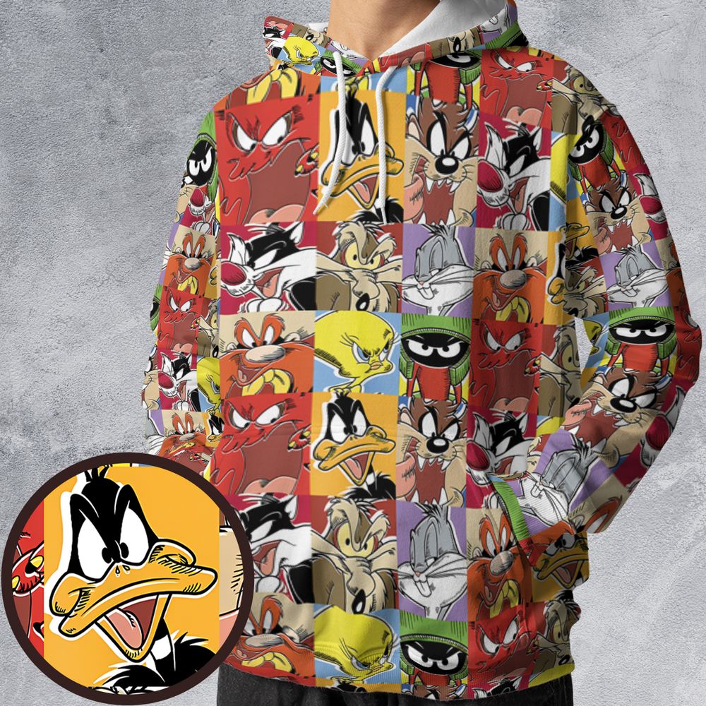 All-over Print Hoodie - DCUSX69N -  - 1