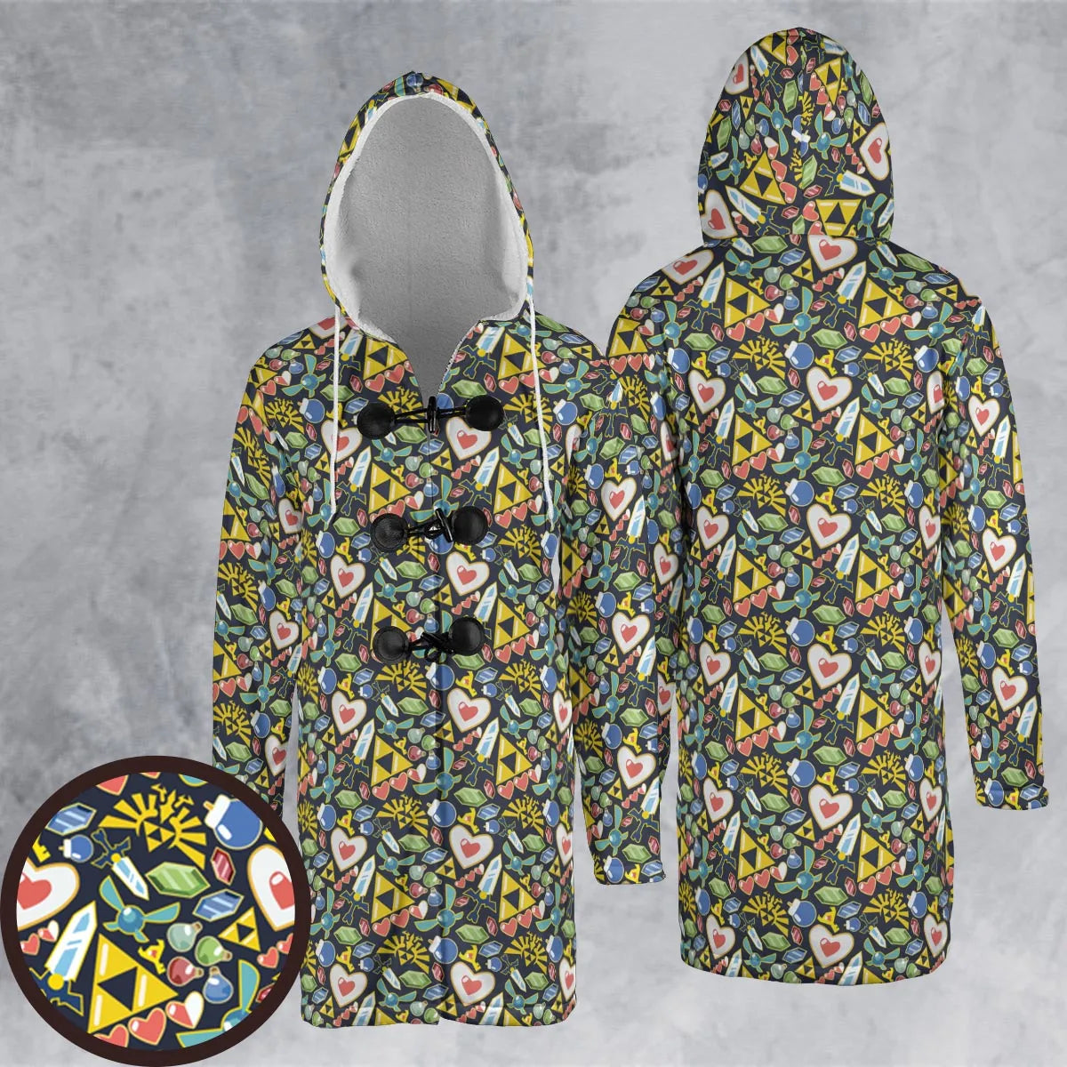 Hooded Cloak Coat - VFFEEZSW
