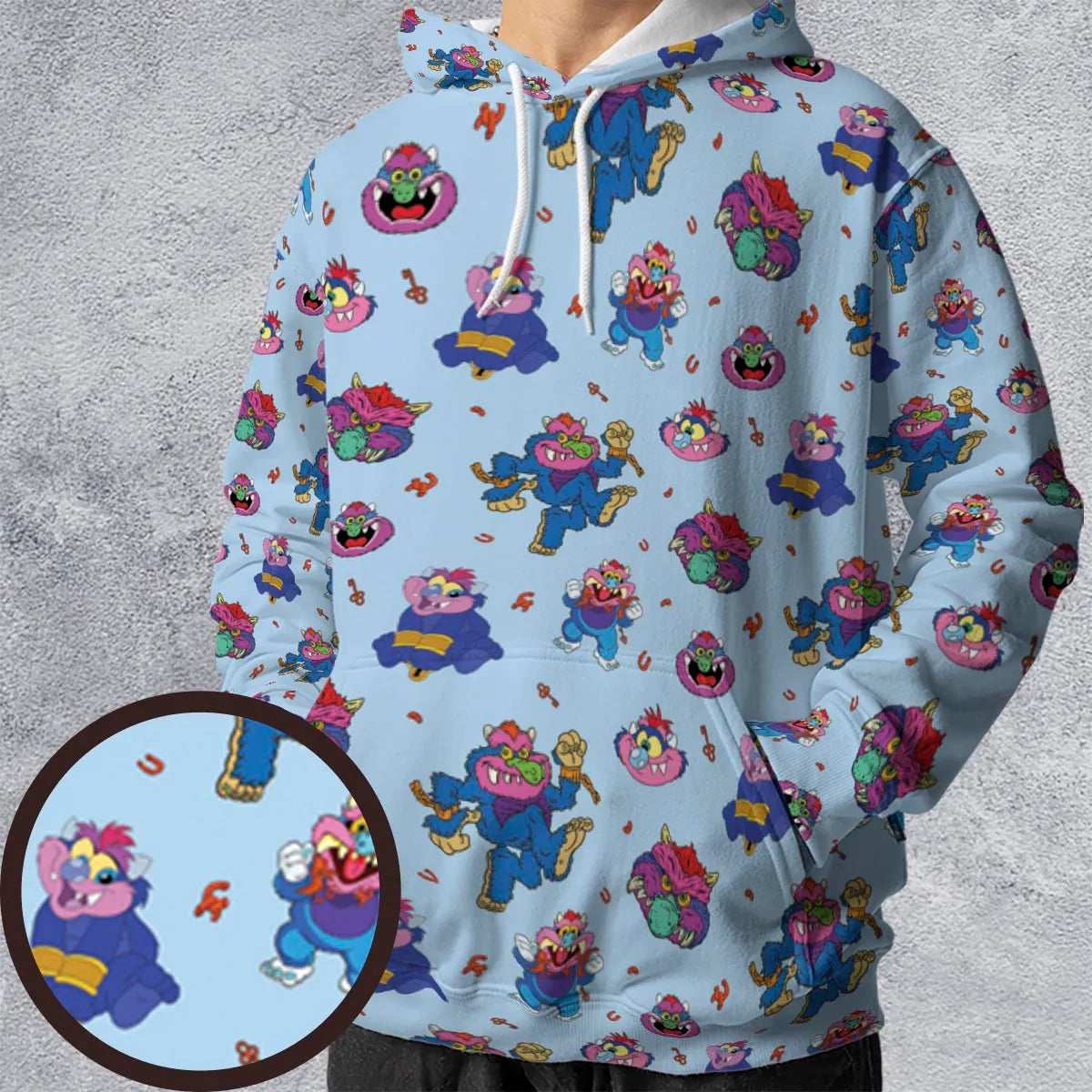 All-over Print Hoodie - SSFUY1NJ
