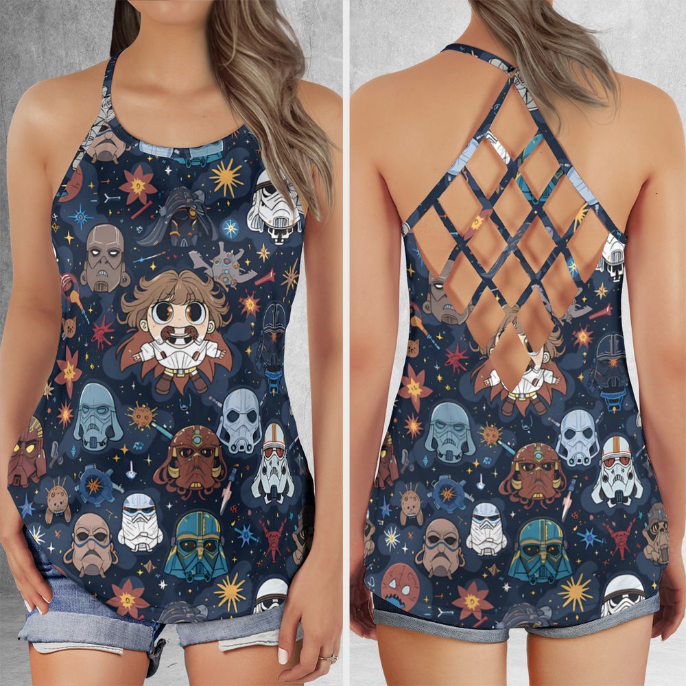 Criss Cross Tank Top - Z2FLMF22 -  - 1
