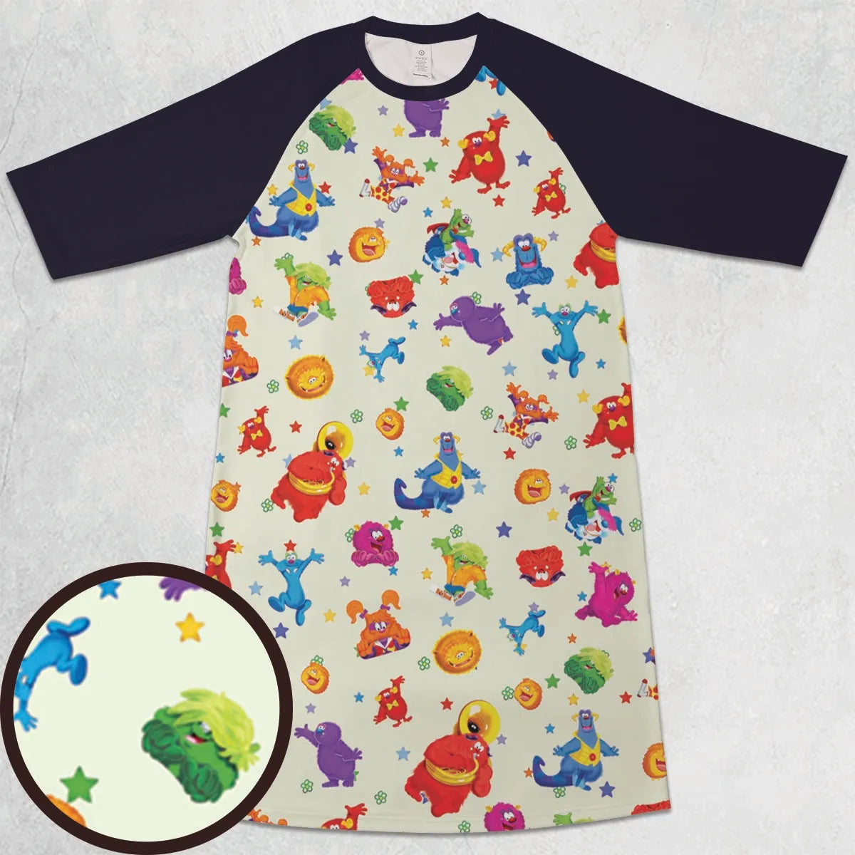 3/4 Sleeve Raglan Dress - MCBEPUTA
