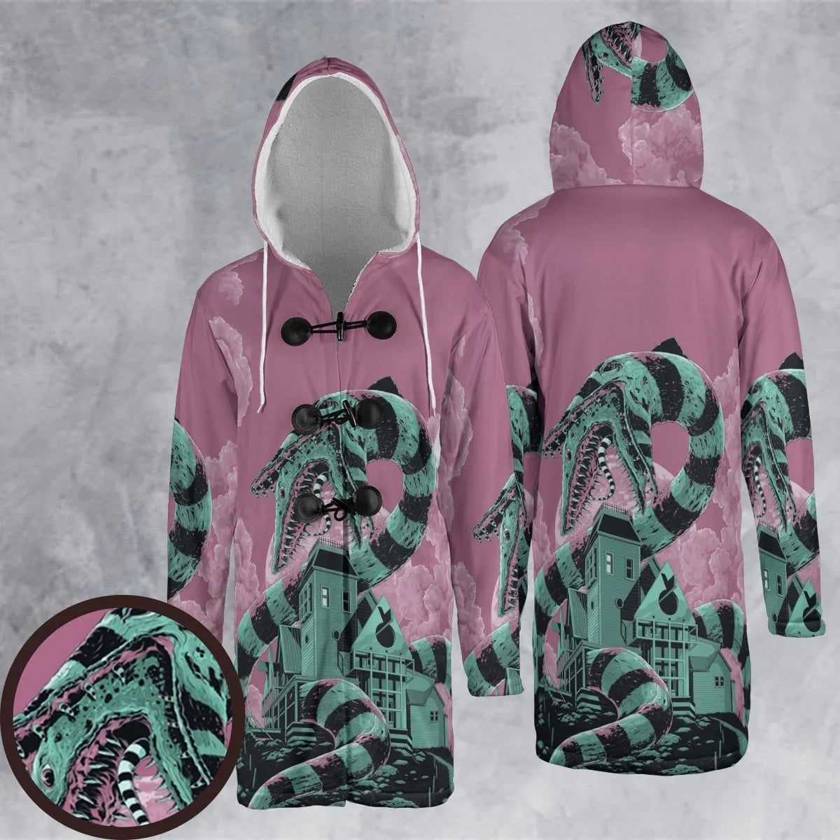 Hooded Cloak Coat - F2CB9X67