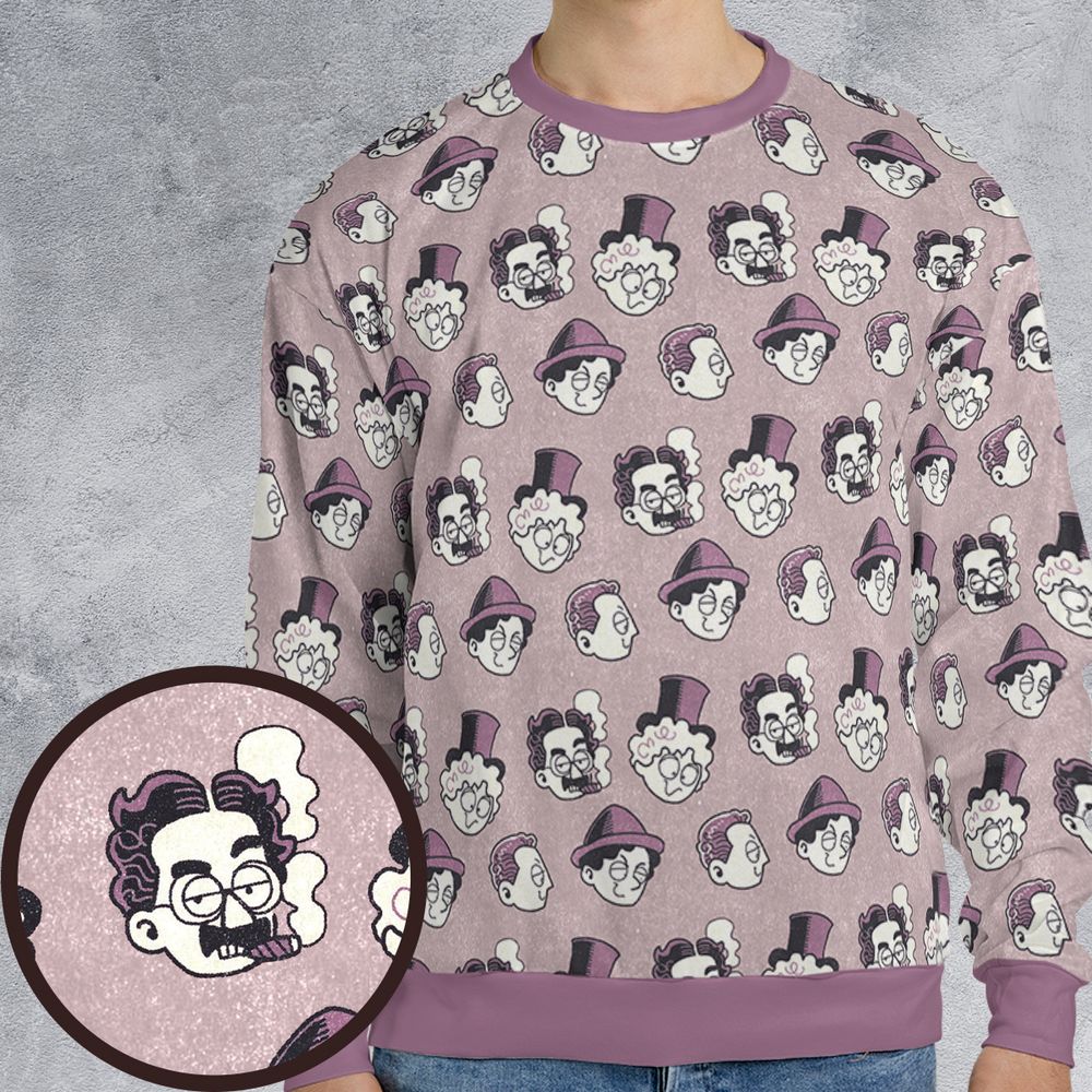 All-over Print Sweatshirt - Z5PDY78A -  - 1