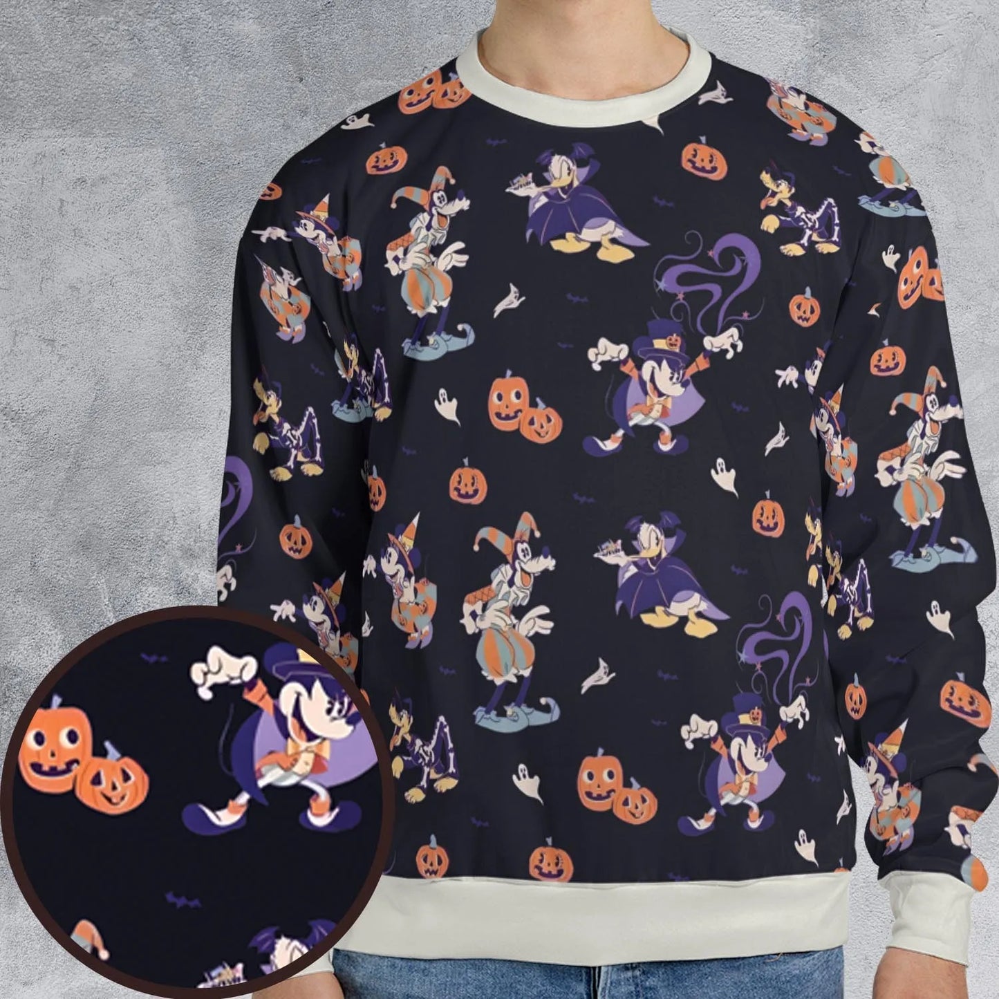 All-over Print Sweatshirt - YX455YG7