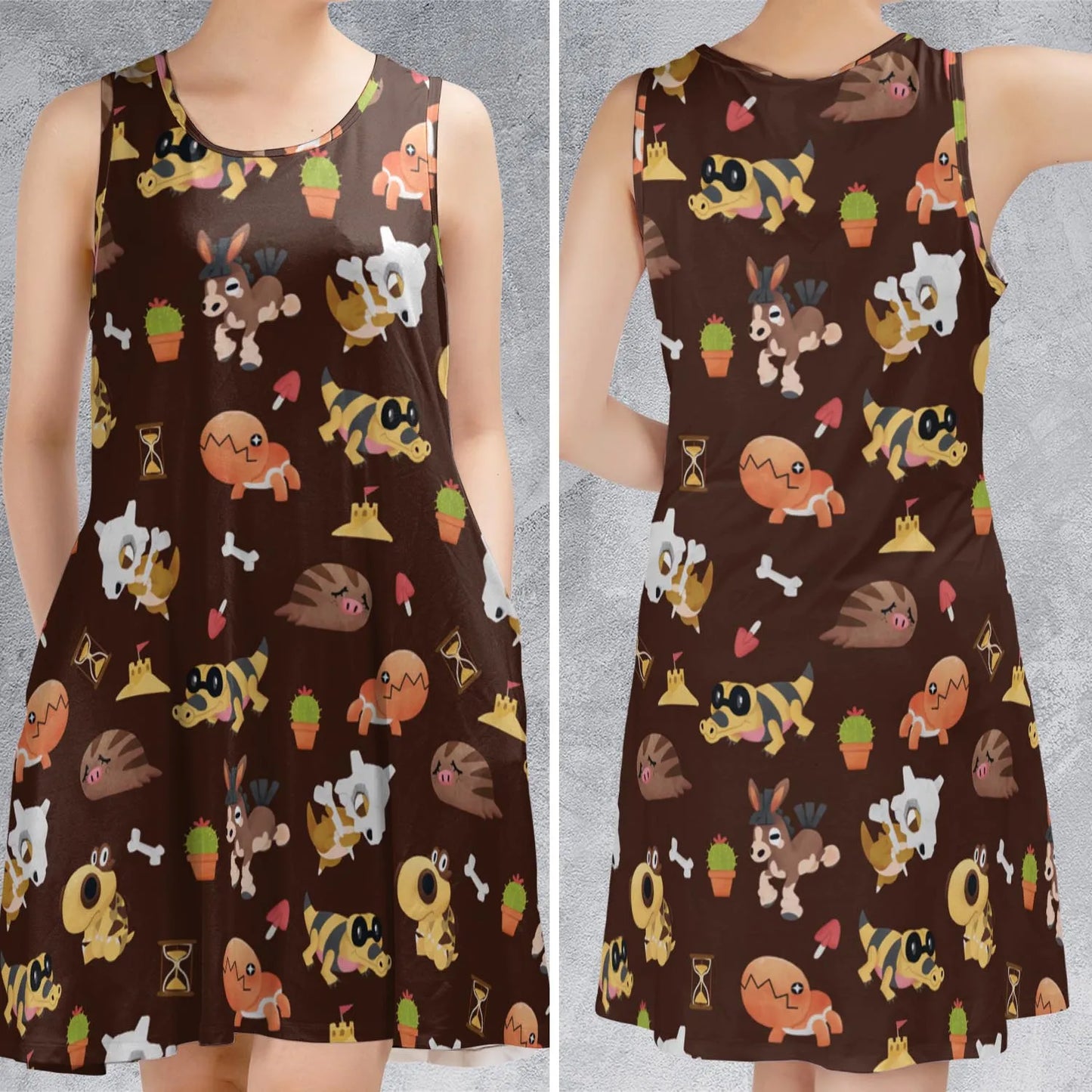 Sleeveless Dress - Y71YS8YC
