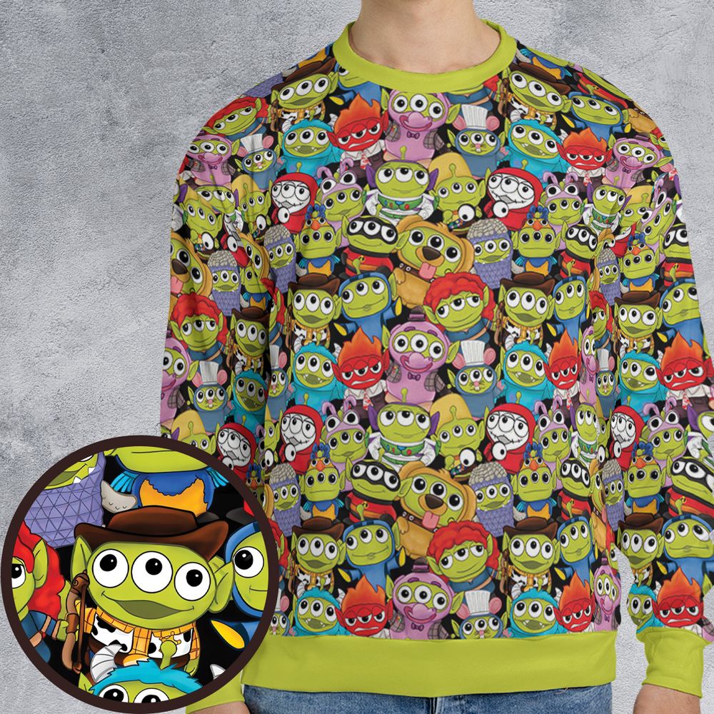 All-over Print Sweatshirt - R35BR18U -  - 1