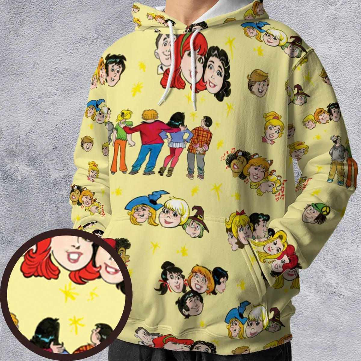 All-over Print Hoodie - WDT1ZN4V