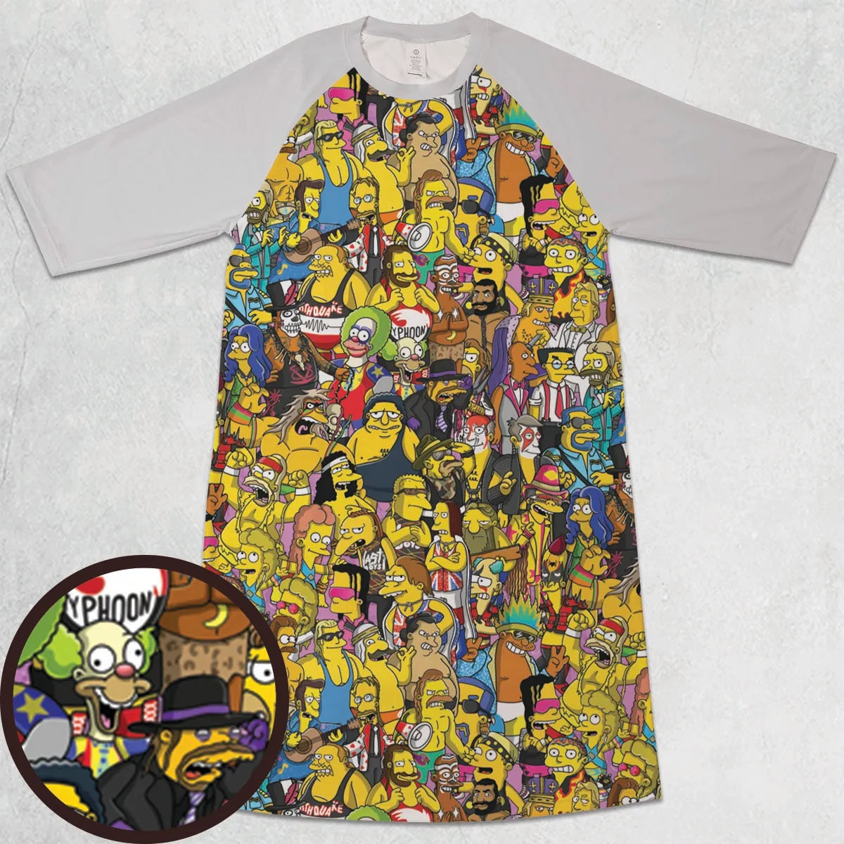 3/4 Sleeve Raglan Dress - TF4XRLSA