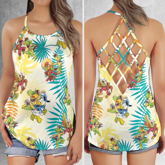 Criss Cross Tank Top - PMXLV2JN