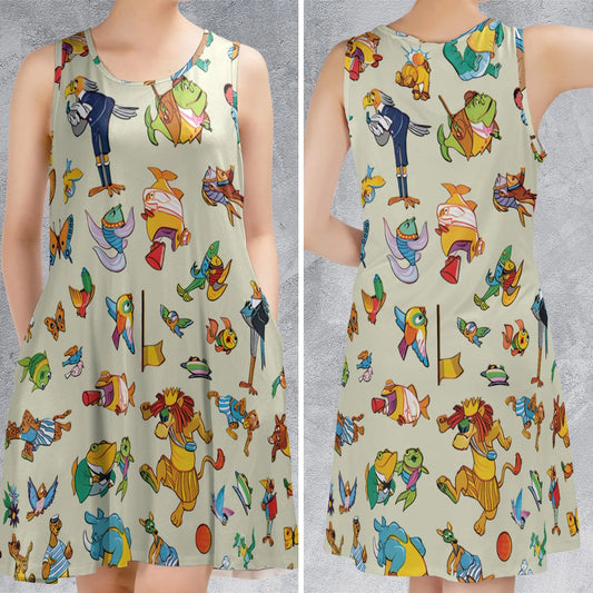 Sleeveless Dress - P3LCVD4K