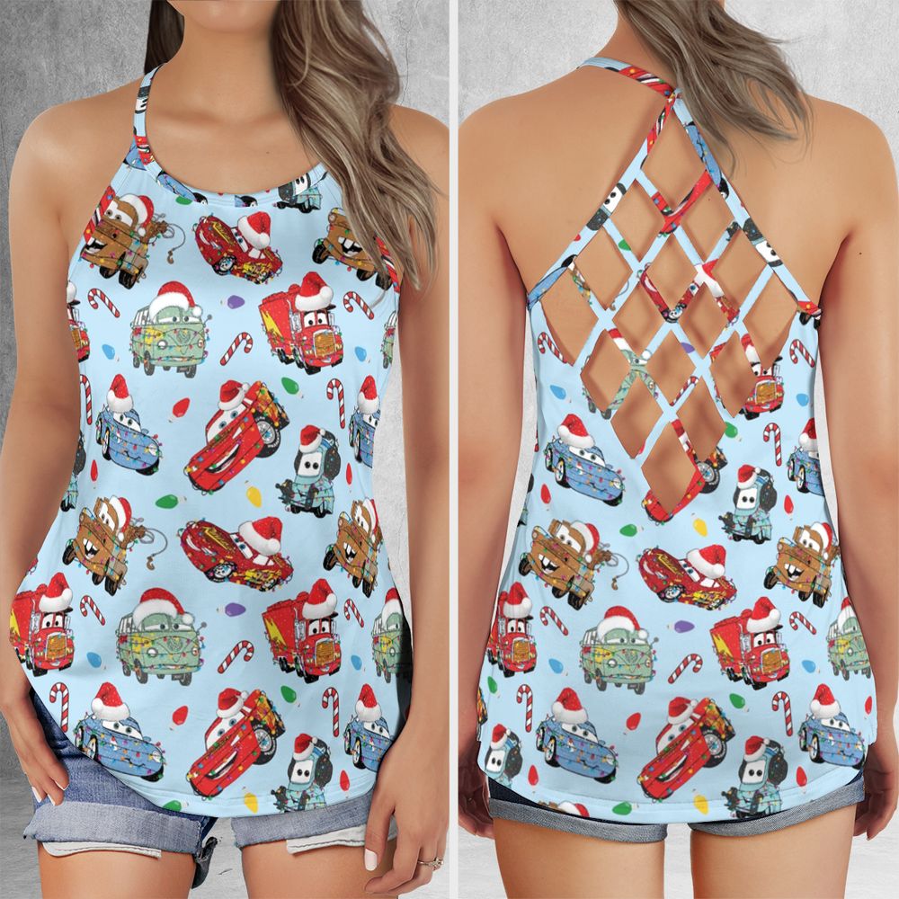 Criss Cross Tank Top - T61B9483 -  - 1