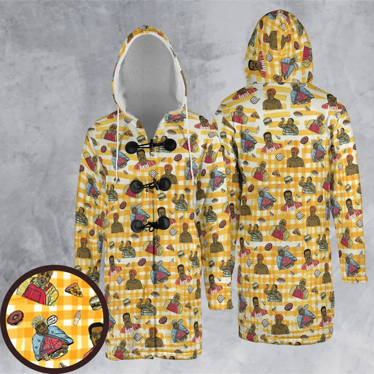 Hooded Cloak Coat - VGWHPFDK