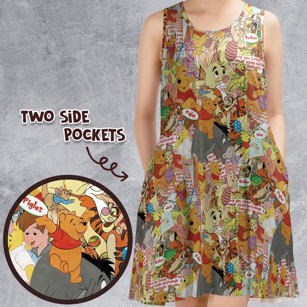 Sleeveless Dress - TGKHVSD1 -  - 1