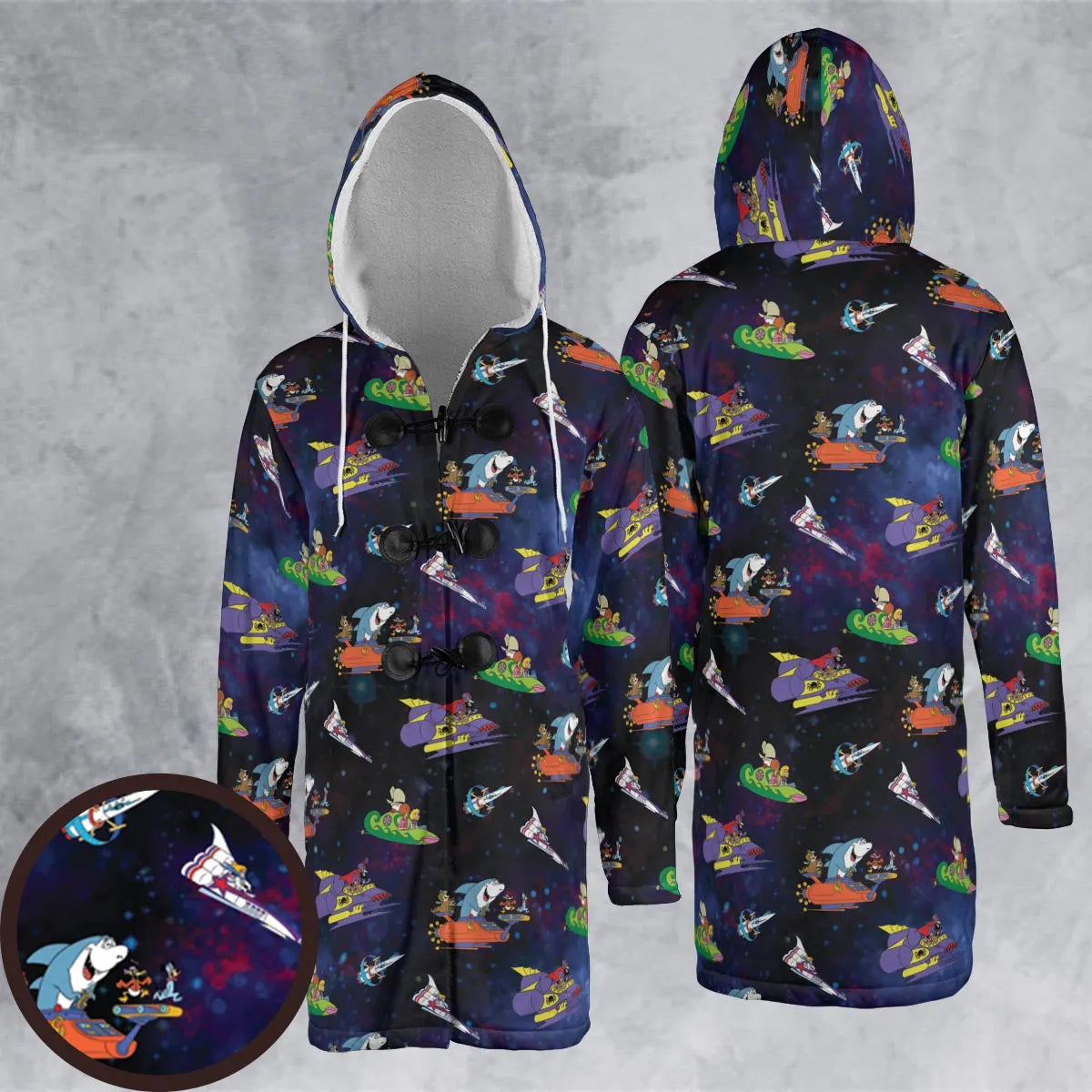 Hooded Cloak Coat - H96TCJ8K
