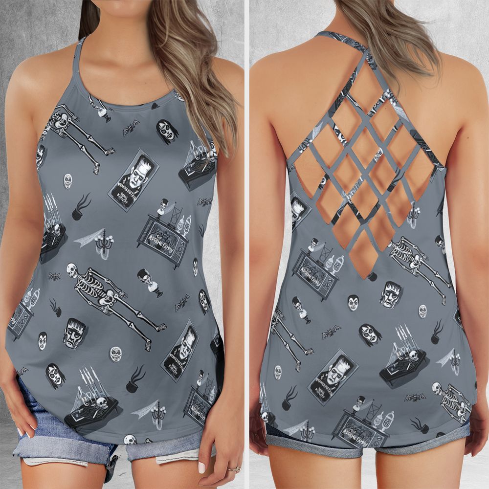Criss Cross Tank Top - W5652REP -  - 1