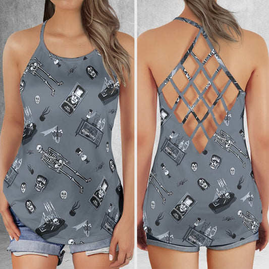 Criss Cross Tank Top - W5652REP -  - 1