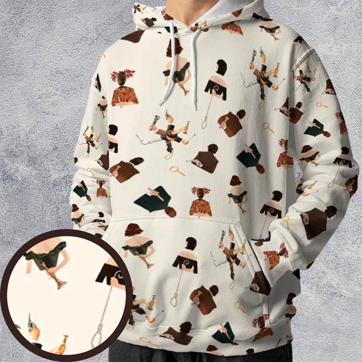 All-over Print Hoodie - 8T2Y2AJ8