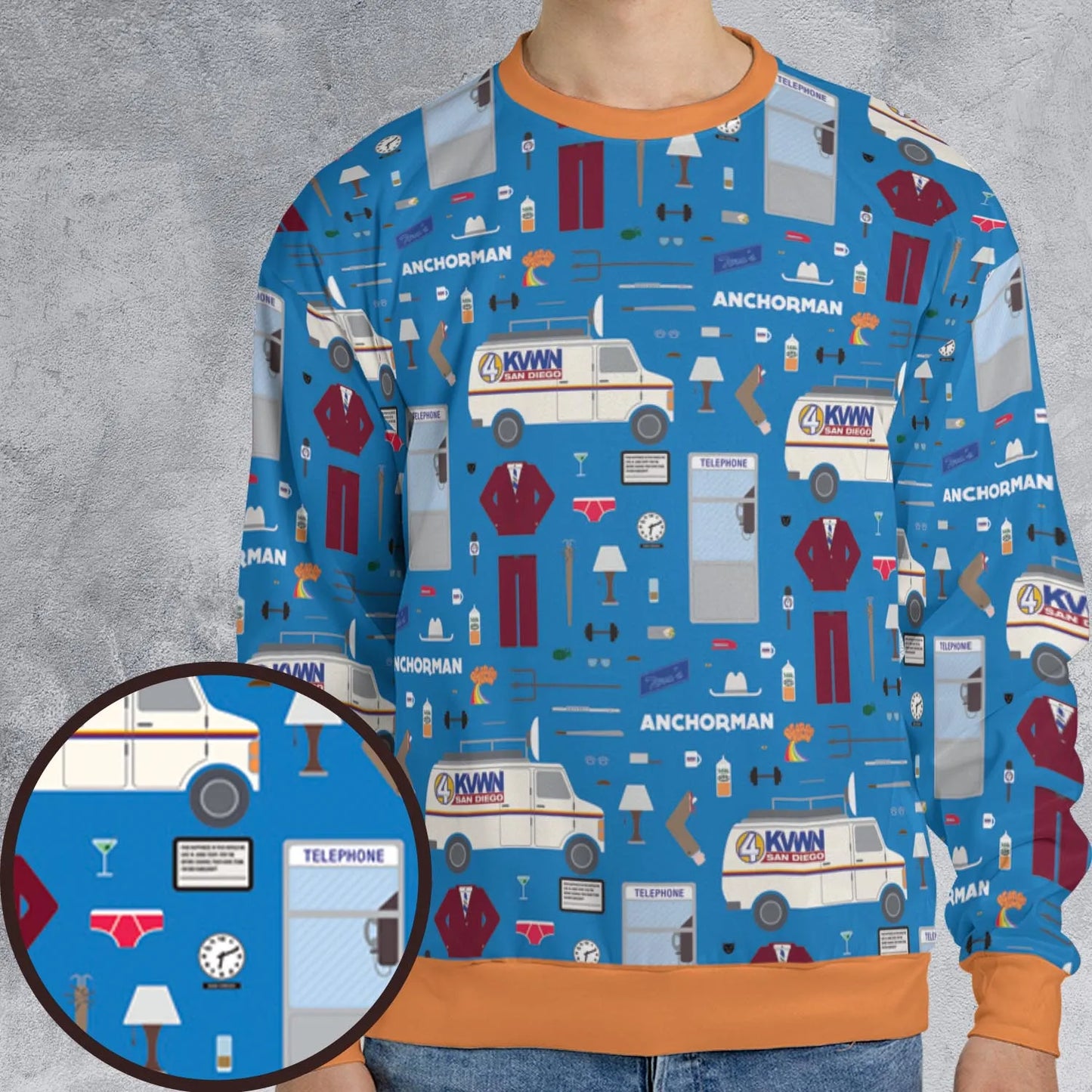 All-over Print Sweatshirt - JXAQ2A1Z