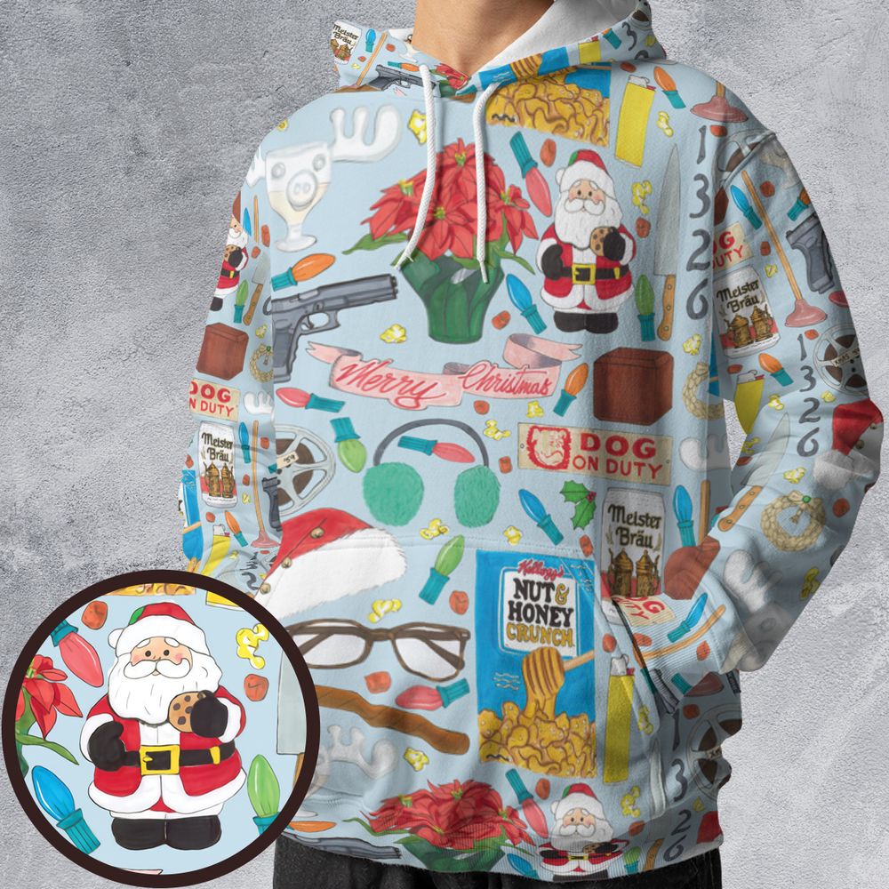 All-over Print Hoodie - W31VPX2Z -  - 1