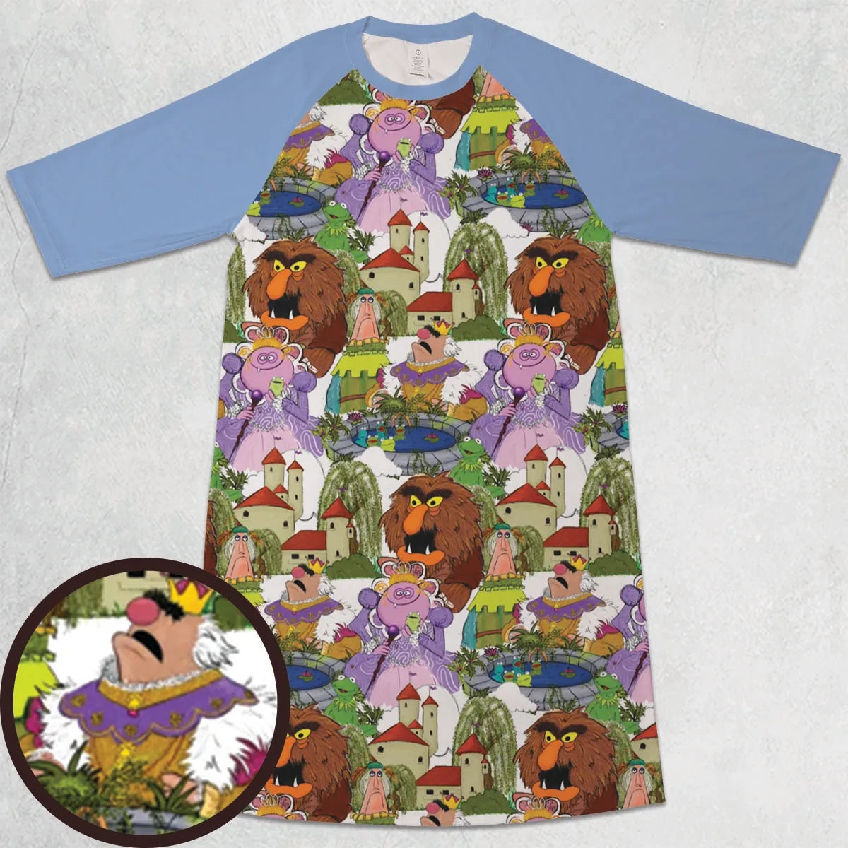 3/4 Sleeve Raglan Dress - ZGJTE3GJ