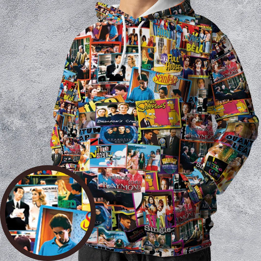 All-over Print Hoodie - 1FKXCD34