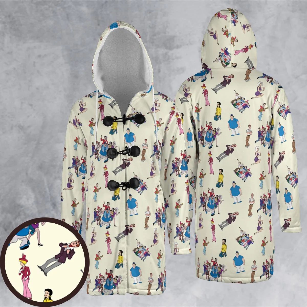 Hooded Cloak Coat - Y4AH1P4V