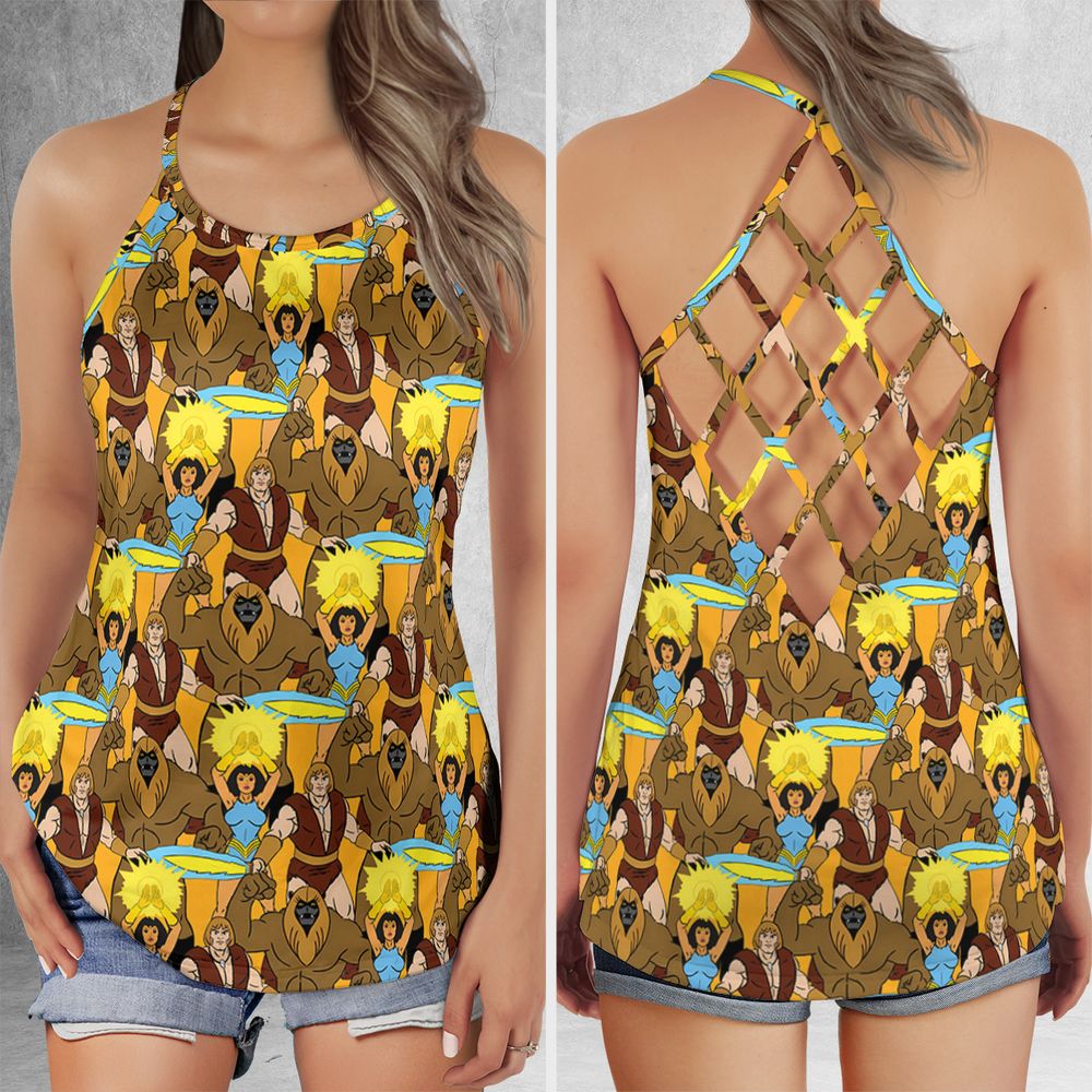 Criss Cross Tank Top - YQXZMY5F -  - 1