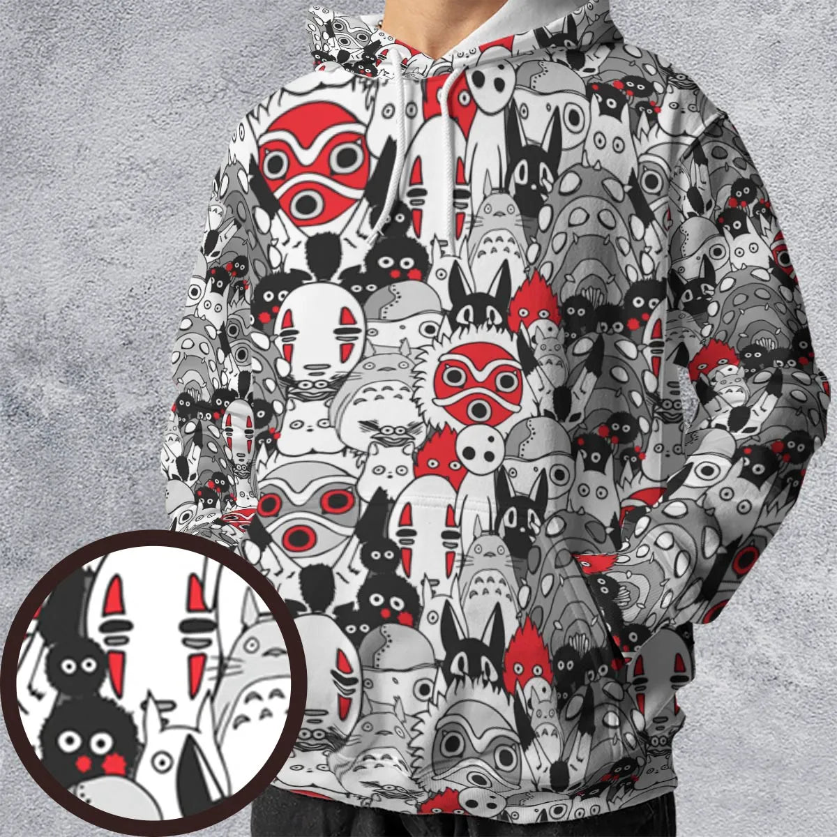 All-over Print Hoodie - 71SADXXJ