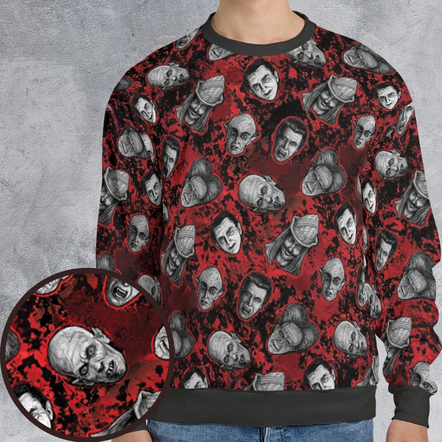 All-over Print Sweatshirt - 8PQ2KAP6