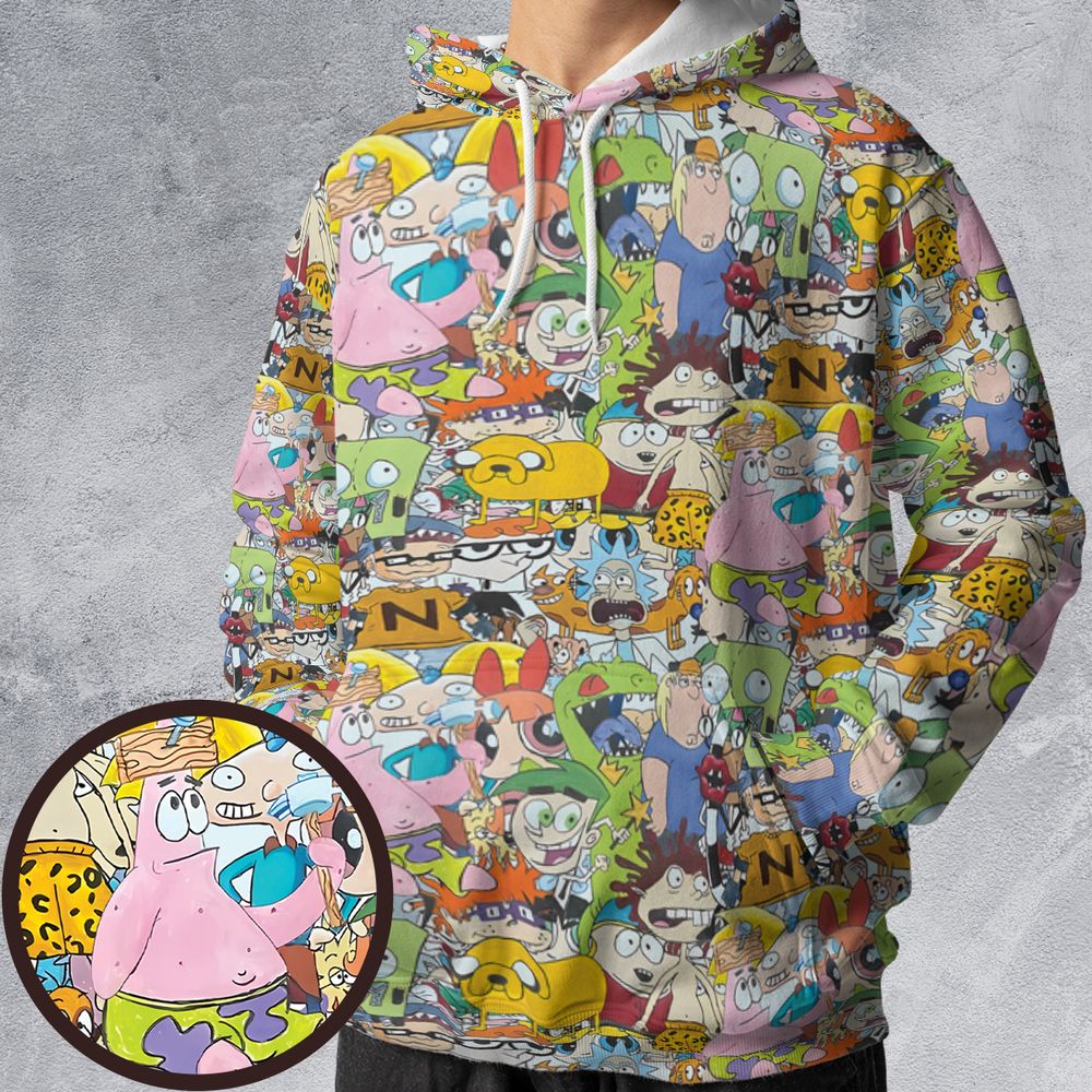 All-over Print Hoodie - MBY9A12V -  - 1